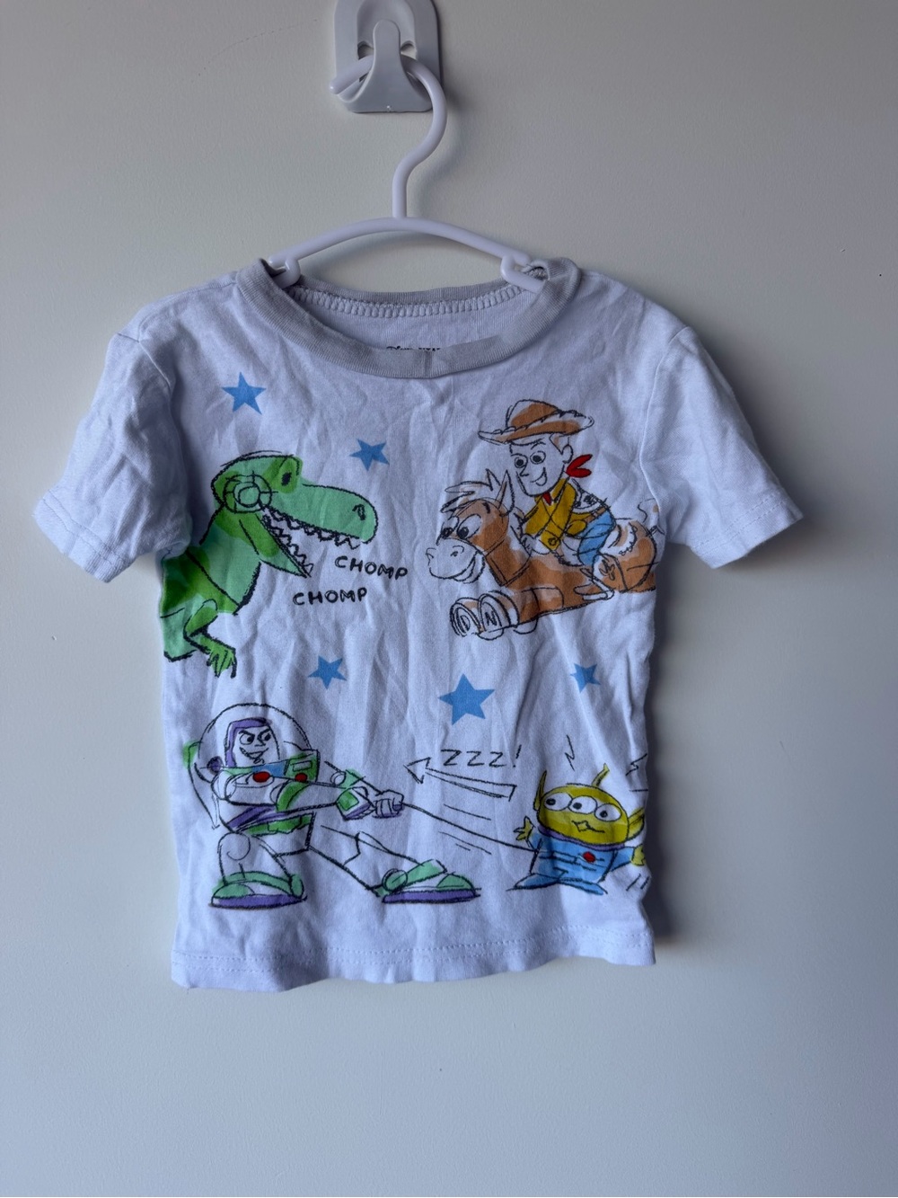Toy Story Pyjama Top Short Sleeves 4T